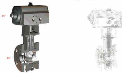 Encyclopedia | Pneumatic V-Ball Valve