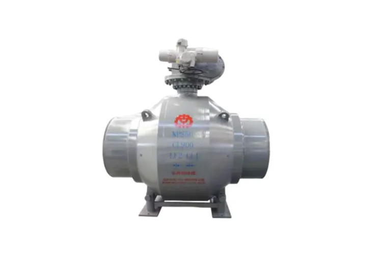 Pipeline Flow Control Industrial Fully Welded Ball Valve