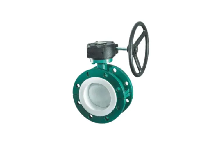 Quick Opening/Closing PTFE Lined Butterfly Valve