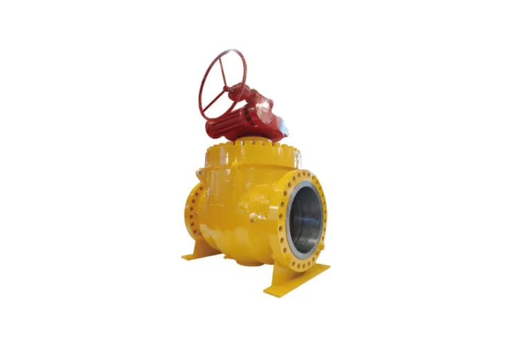 Industrial Top Entry Flow Control Ball Valve